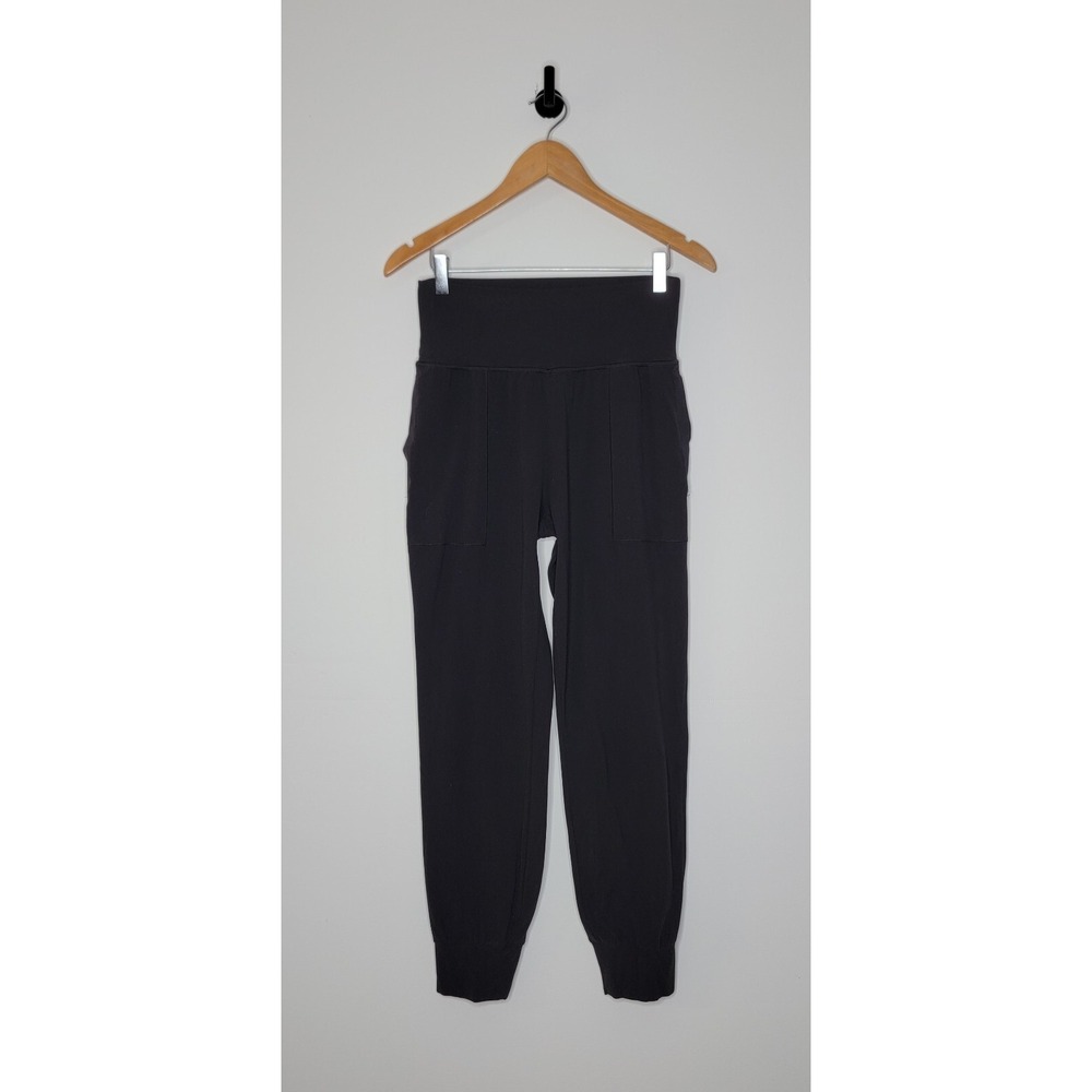 Athleta Salutation Jogger In Powervita Women's Size Small Solid Black